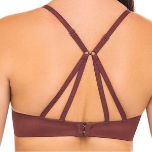 Kindly yours Sustainable Wireless BLACK T-shirt Padded Bra Size 34DD Clip too!